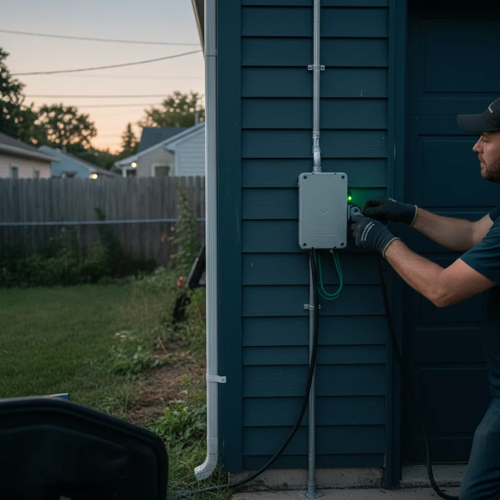 Outdoor & Detached-Garage Charger in Milwaukee
